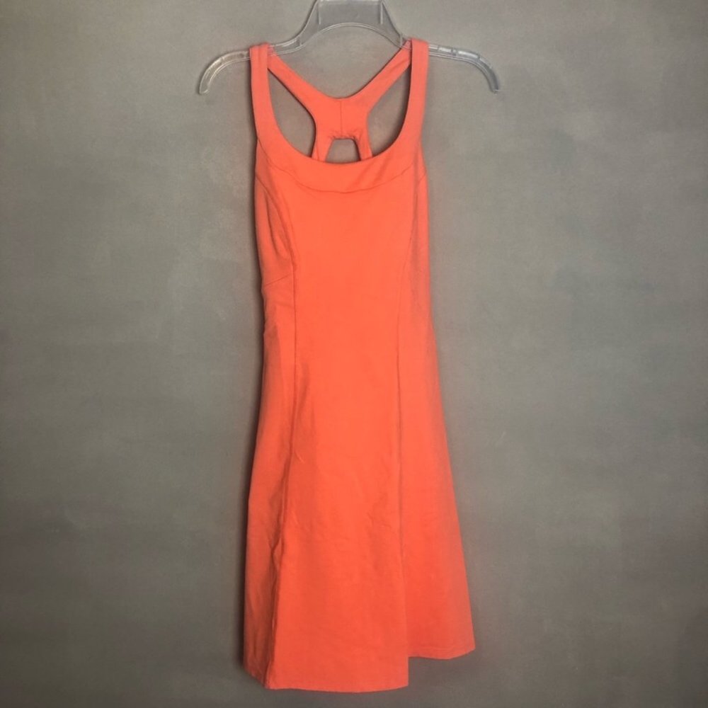The North Face orange racerback dress XS